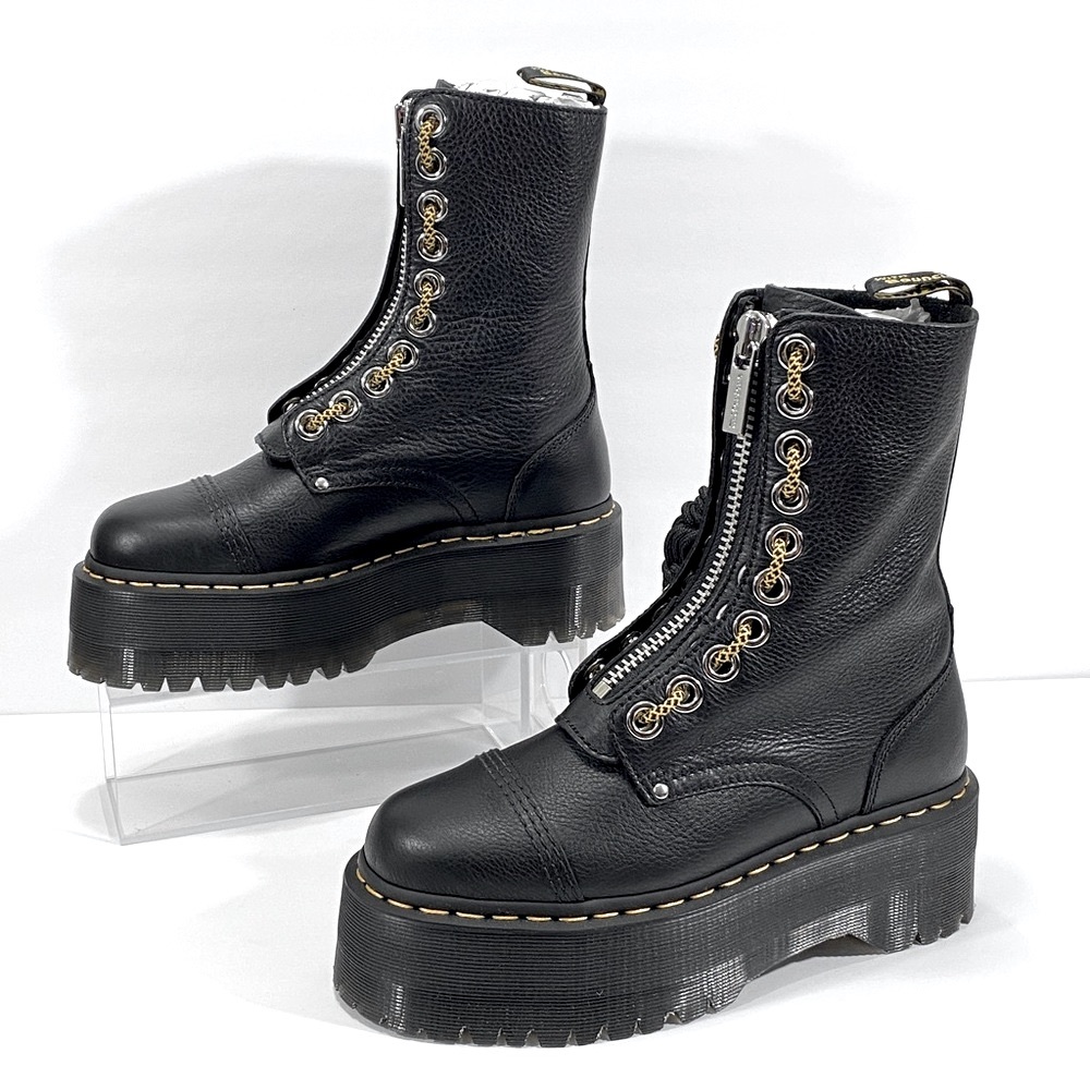 New Dr. Martens Hi Sinclair Max Platform Boots - Picture 5 of 12